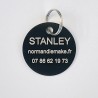 Engraved dog tag
